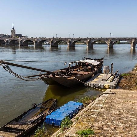 Appartement 1-6 pers situé entre les ponts Saumur Exterior foto