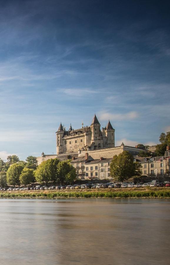 Appartement 1-6 pers situé entre les ponts Saumur Exterior foto